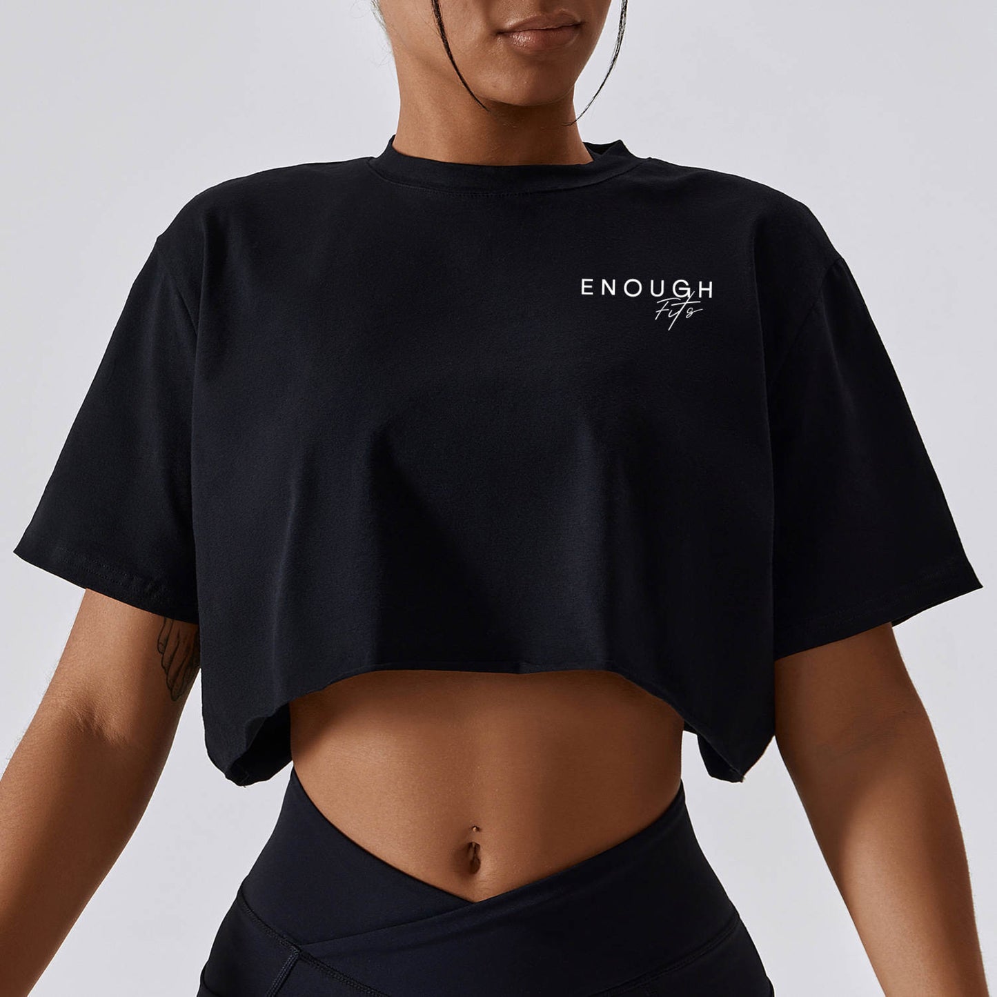 Enough Fits Crop Top